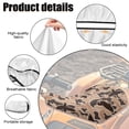 thumbnail image 6 of KUIFORTI Camo ATV Seat Cover All-Weather Protection 4-Wheeler Seat Covers Polyester ATV Back Seats Powersports Cushion Covers Fit for Most Polaris Sportsman Polaris Scrambler Honda Rancher, 6 of 7