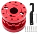 thumbnail image 1 of Kit de adaptador espaciador de extensión de carreras para cubo de volante de coche ajustable de 40 mm a 70 mm (rojo) Jadeshay A, 1 of 8