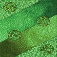 thumbnail image 1 of Ahgly Company Machine Washable Indoor Square Transitional Deep Emerald Green Area Rugs, 6' Square, 1 of 7