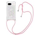 thumbnail image 3 of Funda FOXDOCK para Google Pixel 8A con Cuerda Ajustable, Brillo Líquido, Protección Antigolpes y Lente – Ideal para Regalo, 3 of 6