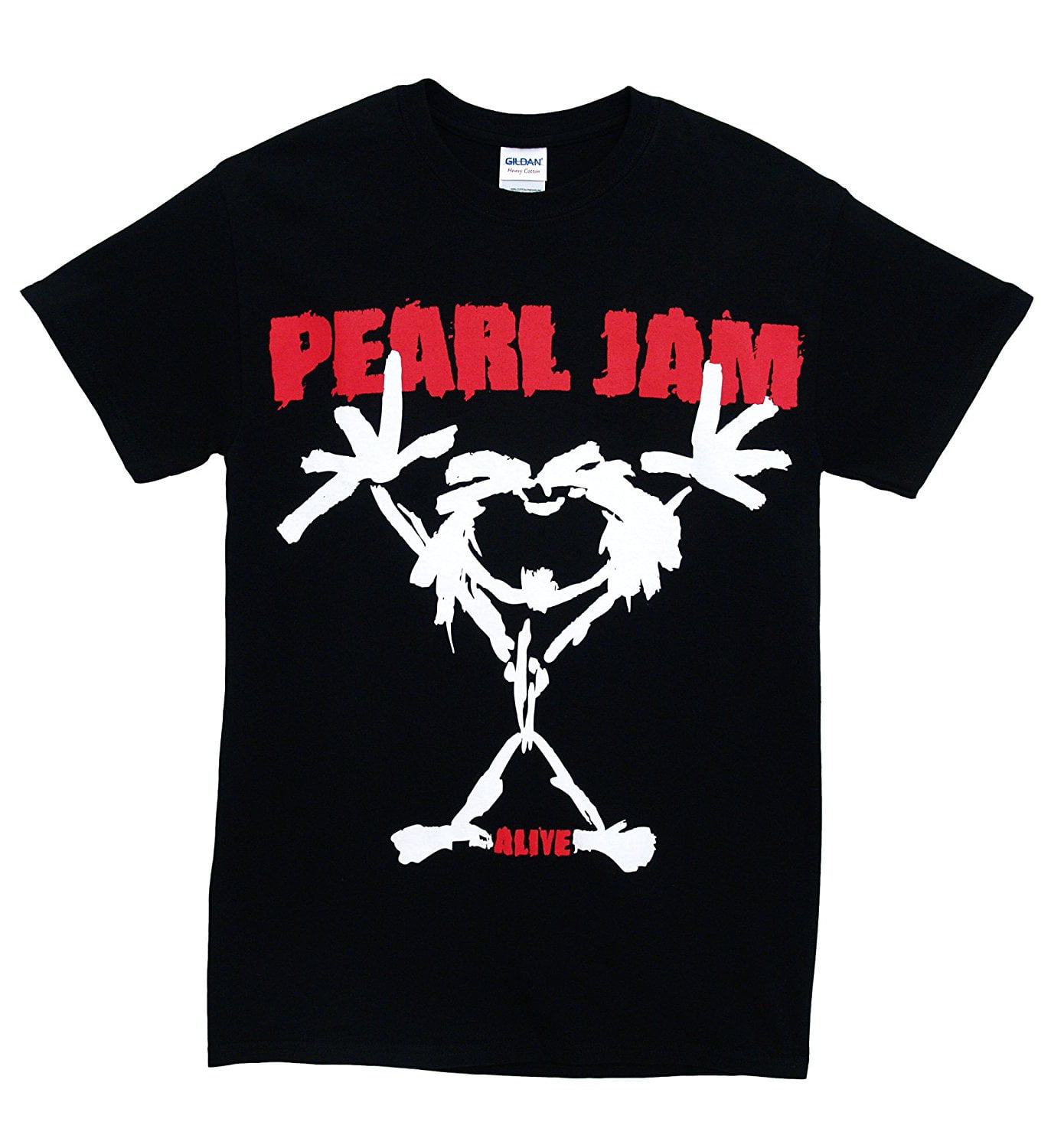 Pearl jam stickman t shirt Clearance