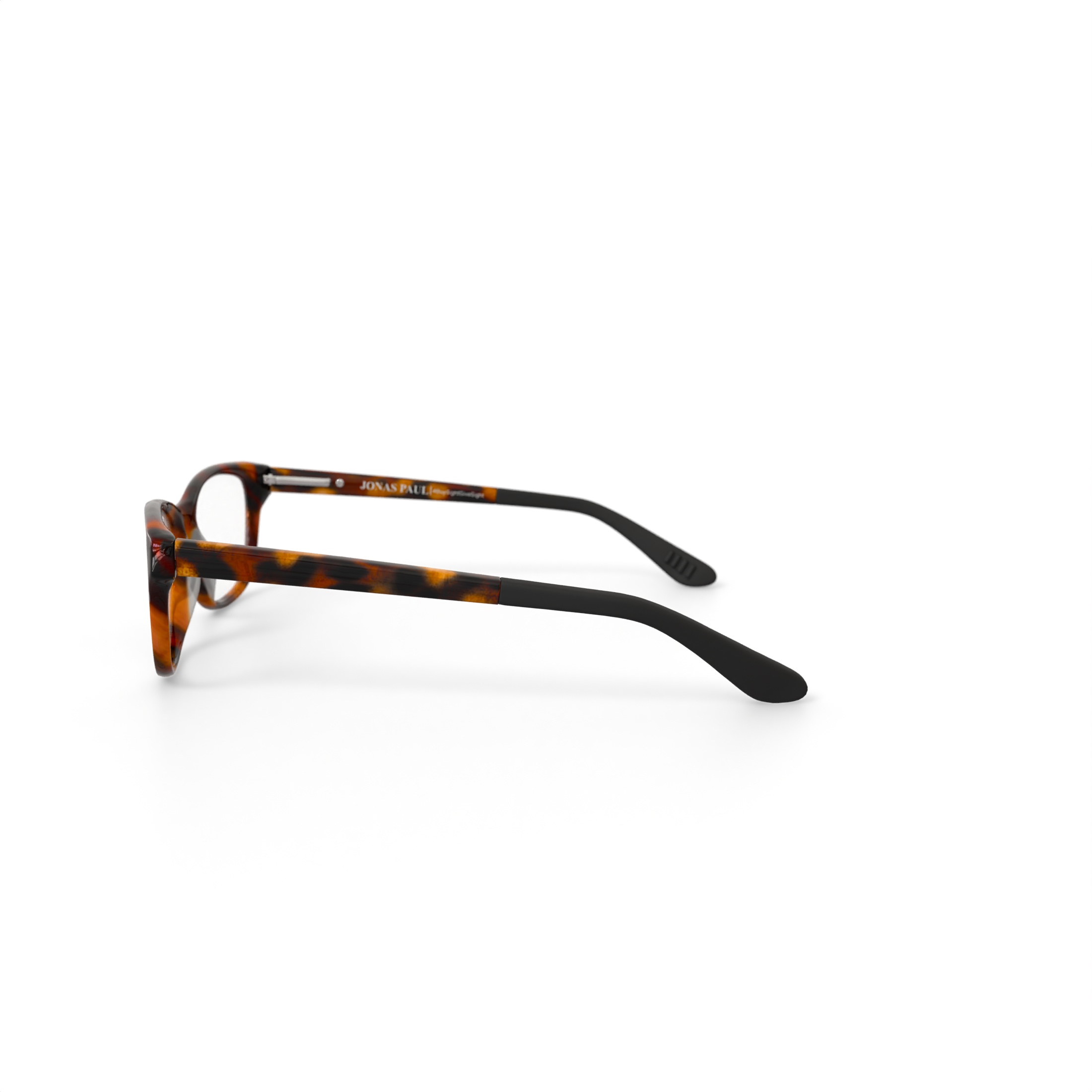 Jonas Paul Youth Miles/Maddie Square Prescription Eyeglasses with Case, Brown Tortoise