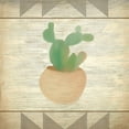 thumbnail image 2 of Kimberly, Allen 15x15 White Modern Wood Framed Museum Art Print Titled - Cactus 1, 2 of 4