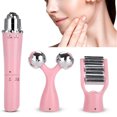 thumbnail image 2 of 3 en 1 Corps de Levage de Visage Amincissant Serrant le Rouleau de Beauté Portable de Masseur de Peau, 2 of 8