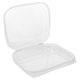 thumbnail image 1 of NUOLUX Bolsa Organizadora Transparente De Viaje Con Rígida Y Cierre De Cremallera Para Cosméticos, 1 of 6