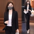 thumbnail image 4 of Early Autumn Professional Commuter Suit Jacket Women‘s 2024 New Style Small Style One Button Suit High-end Top, 4 of 6