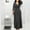 Black, variant on WJHWSX Womens Fall Dresses,Casual Dresses for Women,Fall Dresses for Women 2025,Long Sleeve,V Neck,Easy Care,Solid,3XL(US:14)