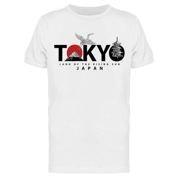 Land Of The Rising Sun T-Shirt Men -Image by Shutterstock, Male 3X-Large