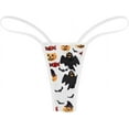 thumbnail image 2 of LAICAIW String pour Femme Taille Basse Micro-Dos Culotte String sous-Vêtement, 2 of 3