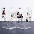 thumbnail image 3 of Acrylic Foldable Earring Storage Holder Rack Jewellery Display Organiser, 3 of 7