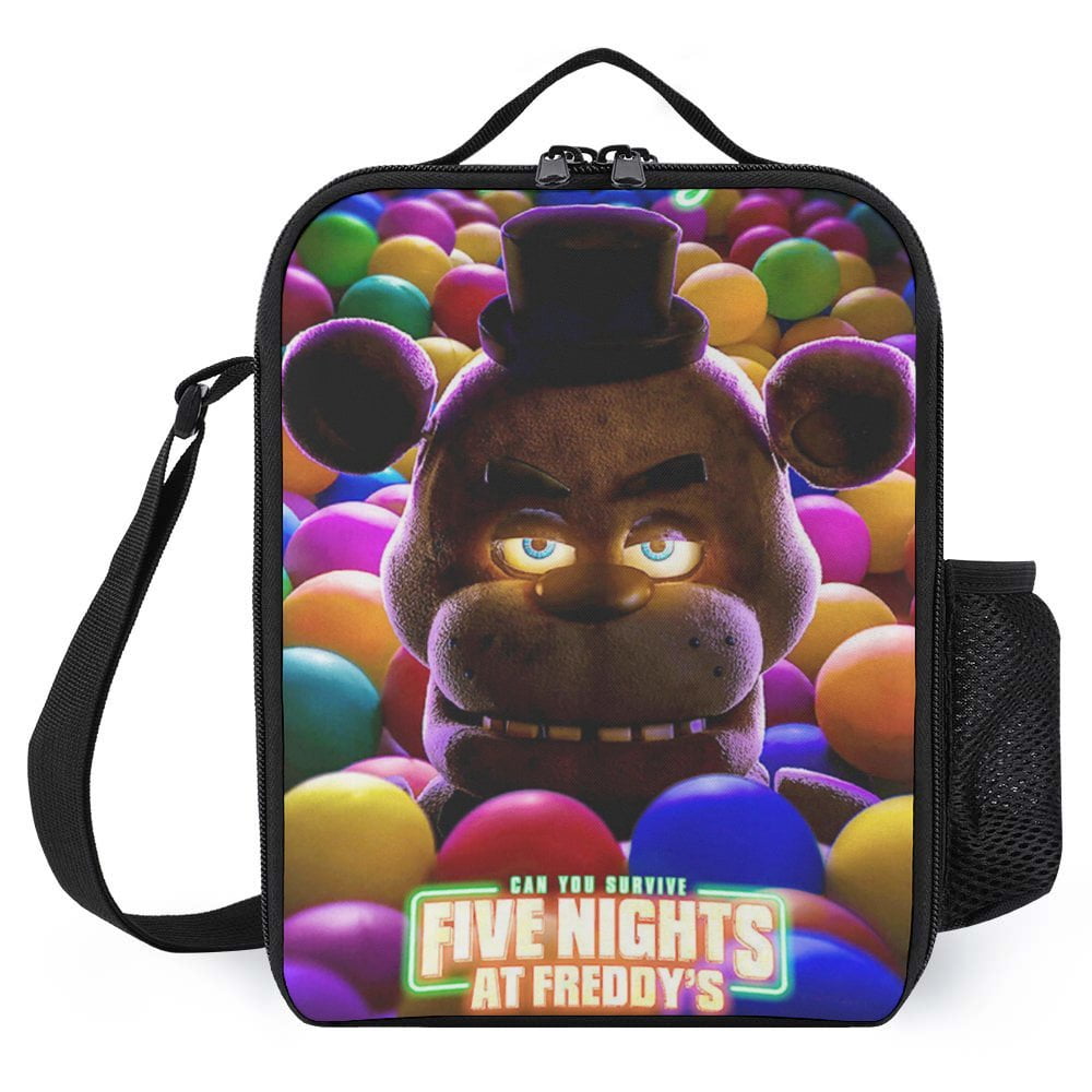 Five Nights at Freddy s Portable Lunch Bag Insulated Lunch Box for Kids Boys Girls Game Fans Reusable Cooler Totes Bag for School Camping Hiking Travel Picnic Walmart