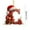 C, variant on Summercome Christmas Ornaments Letter, Alphabet Ornaments with Xmas Hat for Christmas Tree Hanging Ornament, Funny Ornaments, Large Letters Christmas Ornaments 2025 (C)