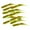 green 12x 63mm1.5g, variant on jinwen Crankbait Fishing Supplies Fishing Worms Lures for Saltwater Outdoor Walleye brown 12x 63mm1.5g