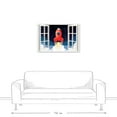 thumbnail image 3 of Creative Products Rocket Ship Window 24x36 Canvas Wall Art, 3 of 5