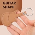 thumbnail image 5 of Portátil PU GUITARITE PUEBLOS PORTENDIENTE PORTÁTICA PICKS PICKS PICKSCHAIN ​​DE UKULELE PICKS CASE, 5 of 5