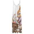 thumbnail image 4 of Easter Bunnies Rabbits Fine Art Sleeveless Dress Summer Dress Woman 2025, 4 of 7