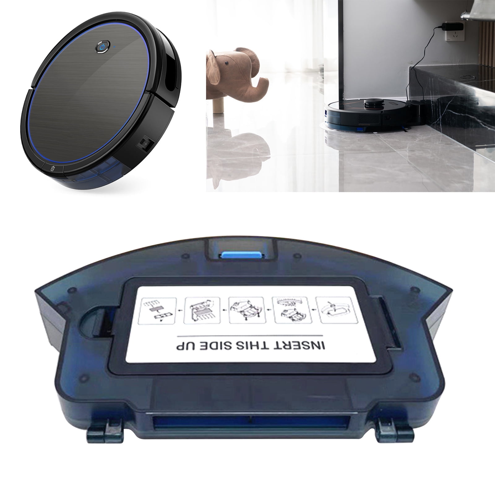 Suitable for Vacuum Cleaner Robot Eufy Accessories Dust Collecting Box Bin Box
