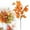 orange, variant on Artificial Maple Branches Autumn Flower Branches For Vase Home Decoration Thanksgiving Seasonal DIY Craft Handicraft Materials