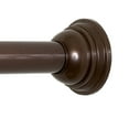 thumbnail image 3 of Zenna Home Tension Curtain Rod 72 in. L Oil Rubbed Bronze Brown, 3 of 3
