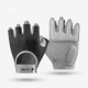 thumbnail image 1 of Guantes de fitness para hombres y mujeres Deportes al aire libre Antideslizantes Absorción de impactos Protección de palma Guantes de montar transpirables Medio dedo Resistentes al desgaste, 1 of 5