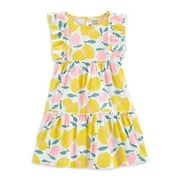 Carter's Child of Mine Baby Girls and Toddler Girls Sleeveless Lemon Print Dress