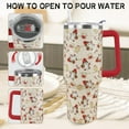 thumbnail image 5 of Christmas Tumbler 40 oz Gingerbread Gnomes Cup Winter Coffee Travel Mug Stainless Steel Insulated Cups Joy Holiday Water Bottle Christmas Decor Gifts, 5 of 7
