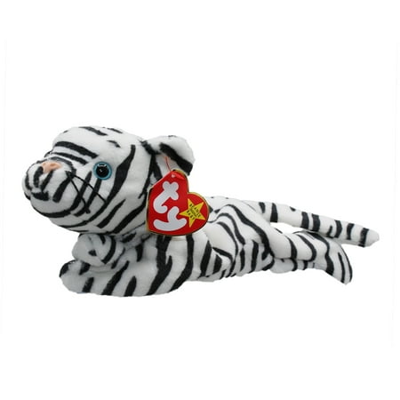 Ty Beanie Baby: Blizzard the White Tiger | Stuffed Animal | MWMT price history on PriceWatchPro