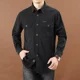 thumbnail image 4 of Camisa Casual De Algodón Con Mangas Largas Para Hombre, 4 of 5