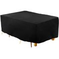 thumbnail image 1 of Outdoor Furniture Covers Waterproof, 420D 79x63x27.5 inch Covers for Patio Table Chairs Set Rectangular/Oval, 1 of 5