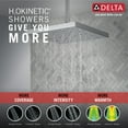 thumbnail image 2 of Delta 52161-25 Universal Showering Ultrasoak 12" Square 2.5 GPM Single Function Rain, 2 of 7