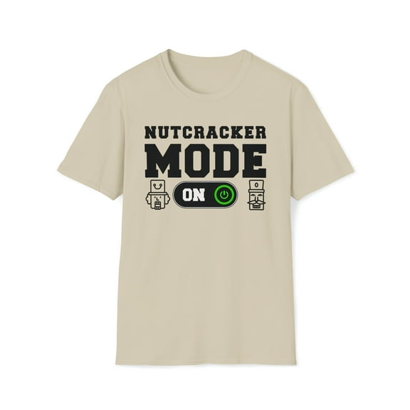 Mode On, Gildan Unisex Softstyle T-Shirt, Nutcracker Graphic Tee, S-3XL