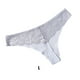 thumbnail image 4 of Sonducket Bragas de tiro bajo, tanga, bragas sin costuras, accesorio para citas, mano de obra fina, ropa de dormir transpirable con agujeros Ropa interior Gris claro L Sonducket AP019044-22, 4 of 6