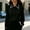 Black, variant on White Women'S Tops, Tees & Blouses Collared Button Cotton Blend Long Sleeve Modern Solid Office Wear Blouses & Tops White,M