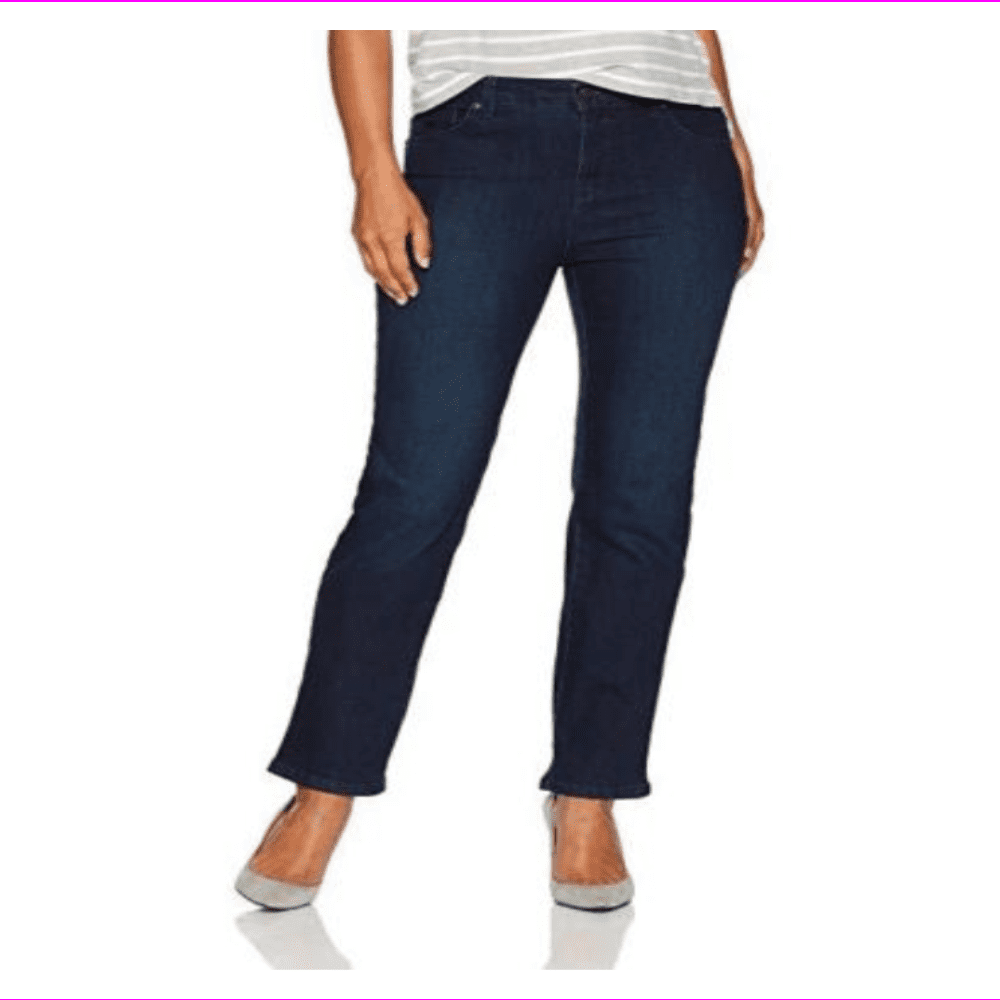Gloria Vanderbilt Ladies' Amanda Denim Jeans Select Size DARK BLUE PORTLAND