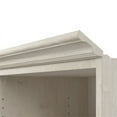 thumbnail image 5 of Bestar Versatile 36" Engineered Wood Closet Organizer with Doors in Linen White, 5 of 9