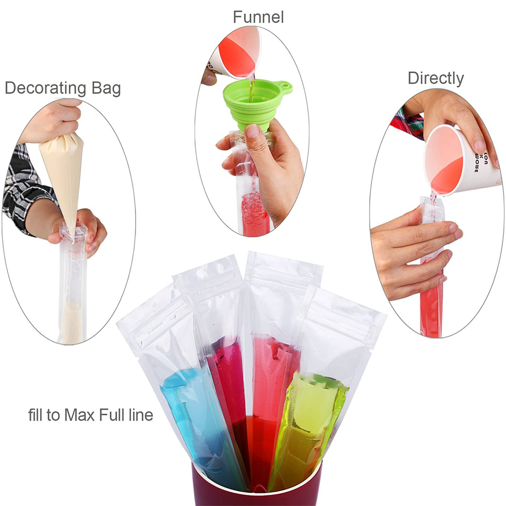 Printing Fruit Juice Plastic Ice Lolly Soft Tube Bag for Ice Pop  China  Tube Bag Plastic Ice Lolly Bags  MadeinChinacom