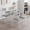 Washed Gray + White Tube, variant on 5 Pcs Dining Table Set for 4 Modern Wood Rectangle Kitchen Table with Upholstered Chairs Space-Saving Dinette for Apartment Home Office and Breakfast Nook