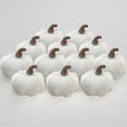 thumbnail image 3 of 12 Pack Mini Artificial Foam Pumpkins 5.4cm Small Fake Fall Pumpkins for Thanksgiving Halloween Table Decor DIY Craft Photo Props, 3 of 6