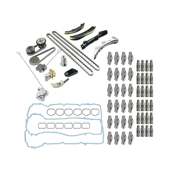 SUSUCAR Rocker Arms Lifters Timing Chain Kit for 3.6l Chrysler Dodge Jeep Ram 2011-2016