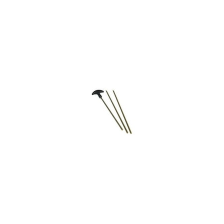Rifle Cleaning Rods - OUTERS Rifle/Pistol/Shotgun 41616 Brass 3-Piece Rifle Cleaning Rods 8-32 Thread