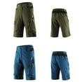 thumbnail image 4 of Men's Loose Fit Cycling Shorts MTB Bike Shorts Water Ressistant L Shirt Note, 4 of 4