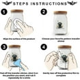 thumbnail image 5 of 20 Sheets Transfers Stickers Waterproof Rub on Transfers Animals Ducks Themed Cup Wraps Decal for Glass Cups DIY Crafts Furniture Decorations, 5 of 8