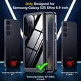 thumbnail image 2 of Funda de teléfono SPIDERCASE para Samsung Galaxy S25 ultra impermeable, 2 of 7