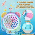 thumbnail image 2 of Juego de pesca Pakoo Light Up con música, 45 peces y 8 cañas, 2 of 6