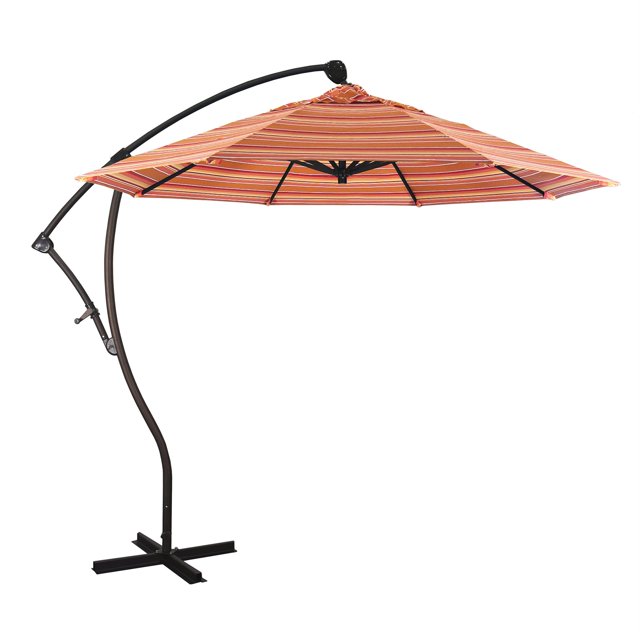 California Umbrella Parasol Déporté de 9 Pieds en Dolce Mango