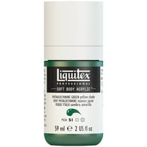Liquitex Professional Soft Body Acrylic Color, 2 oz., Phthalocyanine Green (Yellow Shade)