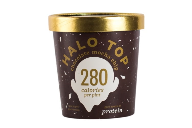 Halo Top Creamery Ice Cream, Multiple Flavors Available, Case of 8 Pints by Halo Top Creamery
