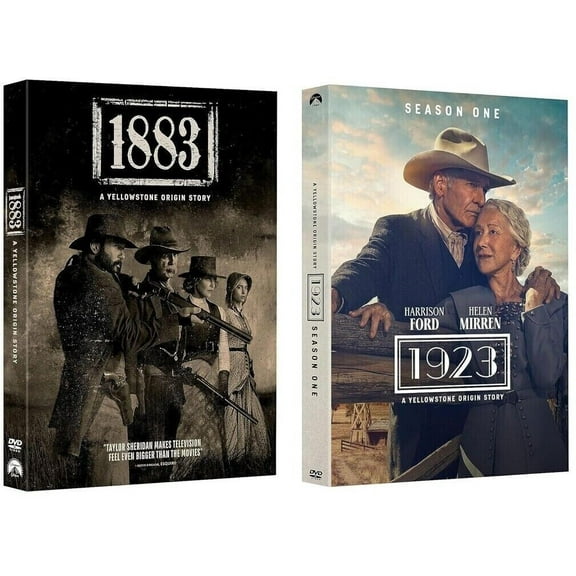 Yellowstone Origin Story 1883 & 1923 ( DVD 7-Disc Box Set ) New