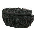 thumbnail image 6 of Beauty From Ashes Dark Romance Gothic Black Roses Heart Decorative Jewelry Box, 6 of 9