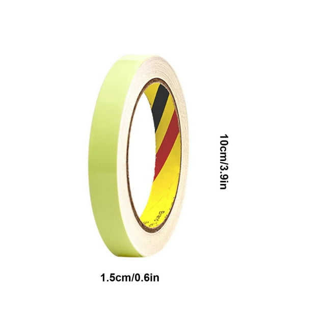 WREESH A Roll Of Ten-meter Long Luminous Fluorescent Night Self-adhesive Safety Sticker